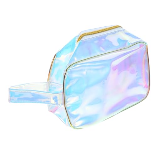 FOMIYES 1 Transparente Make-Up-Tasche Für Damen Tragbare Make-Up-Tasche Kosmetiktasche Reisetaschen Für Kosmetika Reisetasche Toilettenartikel Kulturbeutel Mit Reißverschluss von FOMIYES