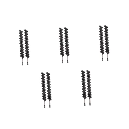 FOMIYES 10 Stck. Schwarze Haarspangen mit Funkelnden Strasssteinen Stabile Haarklammern für Damen und Mädchen Eleganter Haarschmuck für Partys Vielseitig Einsetzbar und Rutschfest von FOMIYES