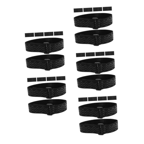 FOMIYES 10 Stck. Verstellbare Stiefelriemen für Damen Rutsch Schutz Boot Fixiergurte mit Sicherer Halt für Knie Stiefel Verhindern Stiefelrutschen bei Alltag und Party von FOMIYES