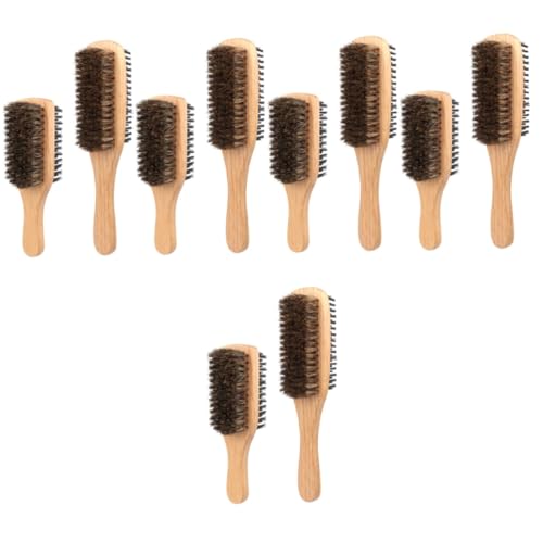 FOMIYES 10 Stk Doppelseitige Bürste mit Borsten Entwirrende Haarbürste Kopfhautmassagekamm double sided brush hairbrush Haarbürste für Männer Herrenbürste Herrenhaarbürste für dünnes Haar FOMIYES 10 Stk Doppelseitige Bürste mit Borsten Entwirrende Haarbürste Kopfhautmassagekamm double sided brush hairbrush Haarbürste für Männer Herrenbürste Herrenhaarbürste für dünnes Haar von FOMIYES