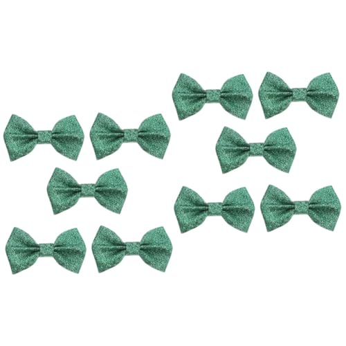 FOMIYES 10 Stk Haarnadel Alligator-haarspangen Haarschmuck Für Kinder Weihnachtsdeko Irland Parteibevorzugung Kleeblatt-haarspangen Patricks Haarspangen Haarspange Kopfschmuck Stoff Baby von FOMIYES