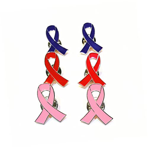 FOMIYES 10 Stück Frauen-Abzeichen-Brosche für Frauen Schnalle Kleid Rote Bandabzeichen Merch Hochzeit Brustnadel mit rotem Band Brosche mit rotem Band Abzeichen Brustnadel von FOMIYES