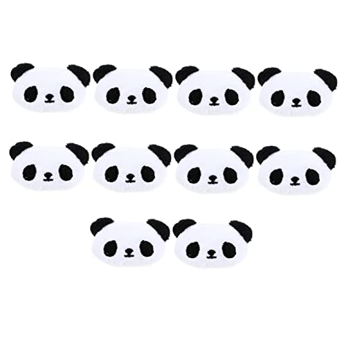 FOMIYES 10 Stück Panda-Haarnadel Lustige Süße Haarspangen Panda-Geschenke Babygeschenke Dekorative Panda-Stofftier-Plüschtier Baby-Haarspangen Das Geschenk Plüsch-Haarnadeln Kind von FOMIYES
