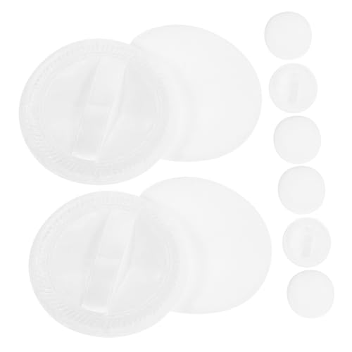 FOMIYES 10stücke Baumwoll-puderquasten Für Lose Puder Weiche Gesichts- Für Make-up Und Fixierung Atmungsaktive Textur Sanfte Anwendung Für Frauen von FOMIYES