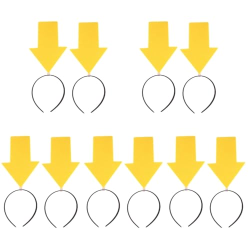 FOMIYES 2 StüCk Lustige Pfeiles Haarreifen - Kreative Kopfdekoration FüR Halloween Geburtstagsparty Karneval Und Fotorequisiten von FOMIYES