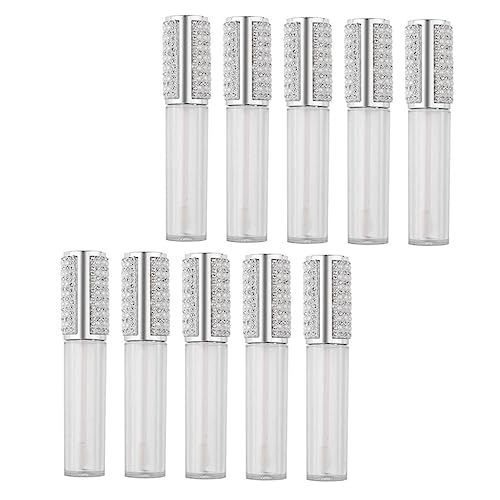 FOMIYES 10 Stück Teiliges Lip Gloss Tube aus Wiederbefüllbar Abnehmbar und Umweltfreundlich Langlebiger Lippenbalsam Behälter für DIY Lipgloss Tragbar und Einfach zu Reinigen von FOMIYES