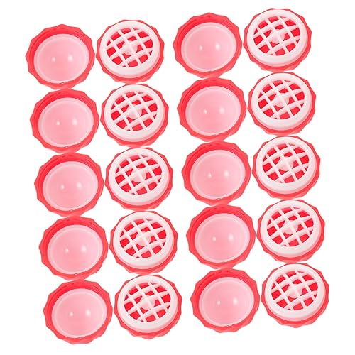 FOMIYES 10 Stück Teiliges Lippenbalsam Behälter Kugelform Nachfüllbar Tragbar Leicht Befüllbar Auslaufsicher Kompakt für Handtasche Damen und Mädchen von FOMIYES