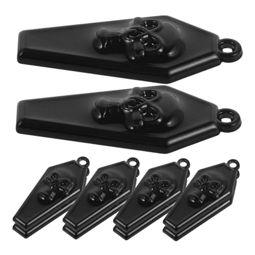 FOMIYES 10 Stück Teiliges Mini Metall Schädel Anhänger aus Langlebiger Legierung DIY Schmuckanhänger mit Geeignet für Armbänder und Halsketten Dekorative Charms für Halloween und von FOMIYES