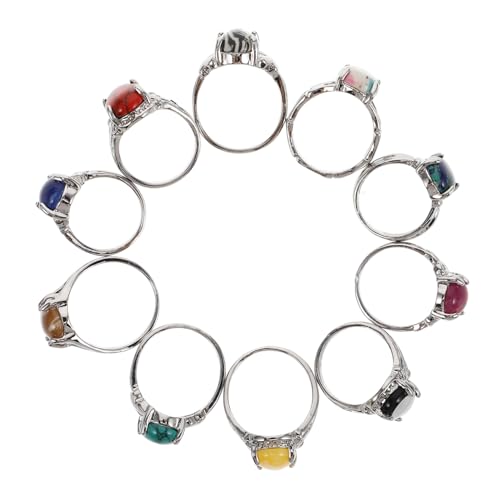 FOMIYES 10 Stück Teiliges Vintage Ring Set Damen Stapelbare Knöchel und Fingerringe Boho Schmuck mit Edlen Verstellbare Statement Ringe für Alltag und Besondere Anlässe von FOMIYES