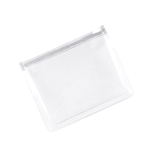 FOMIYES 10stücke Tragbare Make-up-Tasche Aus Transparentem Material Und Langlebig Mit Glattem Verschlussstreifen Für Kosmetika Toilettenartikel Reisen Und Camping Als Aufbewahrungstasche f von FOMIYES