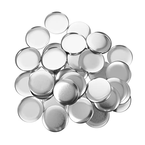 FOMIYES 100 Sätze Unfertige DIY Badges Anstecknadeln Eisen Bastelbedarf für Button Abzeichen für Shirts Hüte und von FOMIYES