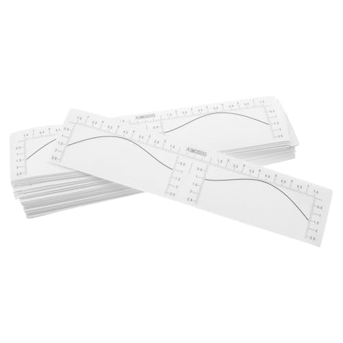 FOMIYES 100 Stück Augenbrauen Aufkleber Selbstklebende Augenbrauen Mapping Tools – Einweg Augenbrauen Messschablone Für Den DIY Make Up Salon FOMIYES 100 Stück Augenbrauen Aufkleber Selbstklebende Augenbrauen Mapping Tools – Einweg Augenbrauen Messschablone Für Den DIY Make Up Salon von FOMIYES