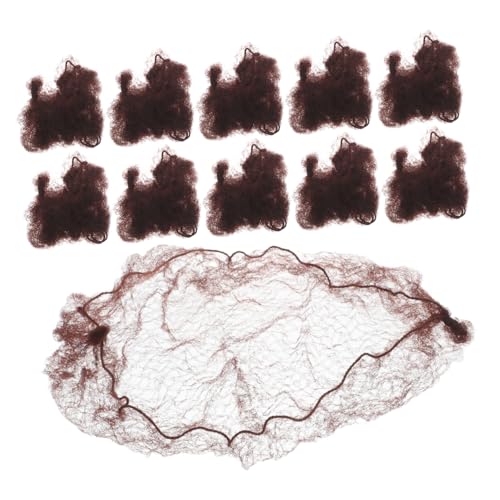 FOMIYES 100stücke Haarnetze Für Frauen Und Männer Unsichtbares Haarnetz Mit Elastischem Rand Aus Netzgewebe Für Schlaf Und Styling Im Lieferumfang Enthalten von FOMIYES