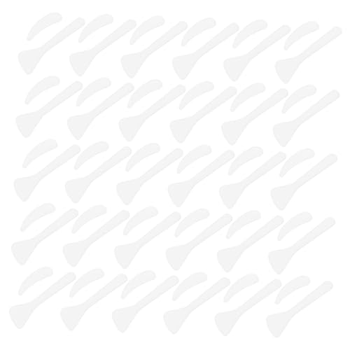 FOMIYES 100 Stück Löffel Für Gesichtscreme Maske Hautpflege Make-up-schaufeln Aus Kunststoff Für Augencreme Gesichtscreme Hautpflege-tools Für Unterwegs von FOMIYES