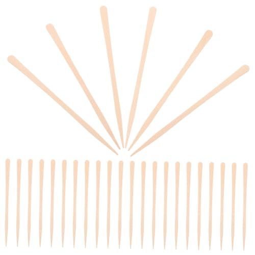 FOMIYES 100 Stück Nasenhaar Wachs Sticks Irreguläre Körper Wachs Applikatoren für Schmerzfreie Haarentfernung für Spa und Zuhause für Männer und von FOMIYES