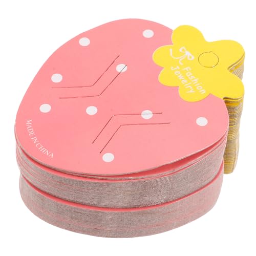 FOMIYES 100stücke Karton-organizer Für Haarspangen Und Schleifen Präsentationskarten Aus Papier Visitenkarten Für Friseure Haarspangen-display Haarschleifenverpackung Organisation Und von FOMIYES