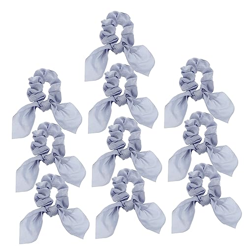 FOMIYES 10 Stück Haargummis Für Damen Mit Schleife Elastische Hasenohren Bequemes Haar-accessoire Zum Stylen von FOMIYES