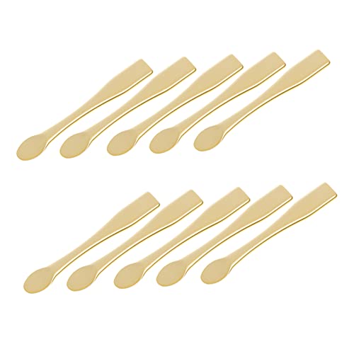 FOMIYES Gesichtscreme Löffel 10 Stück Praktisches Kosmetik Werkzeug Aus Abs Hautpflege Löffel Für Gleichmäßiges Auftragen Für Lotionen Cremes Masken Für Zuhause Und Salongebrauch von FOMIYES