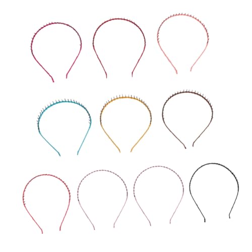 FOMIYES Einzigartiges Stirnband-set Aus Eisendraht 10-teilig Perfekt Für Partys Und Den Alltag von FOMIYES