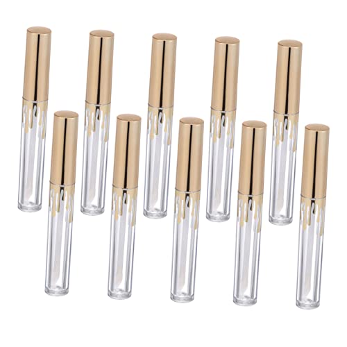 FOMIYES 10stücke Klar Rohre Leere Lippenstift Rohre Leere Lip Balm Container Transparente Lippentuben Lippenbehälter Glossflaschen Lippenbalsam Unterverpackungsbehälter von FOMIYES
