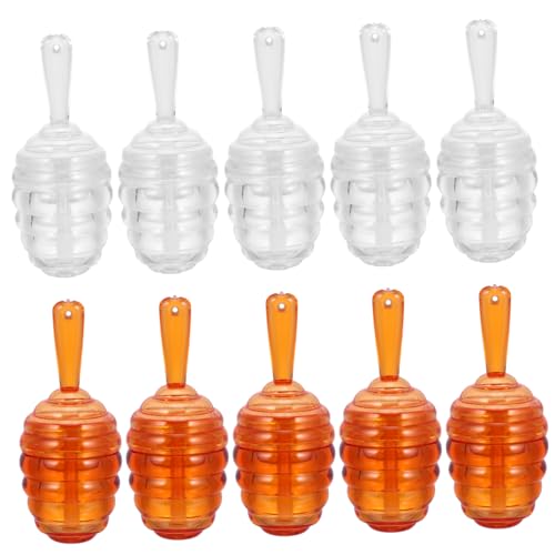 FOMIYES 10stücke Leer Lip Gloss Rohre Honeycomb Lippenstift Rohre Lip Balm Container Klare Lipgloss-tube Abs Leerer Lippenbalsam-behälter von FOMIYES