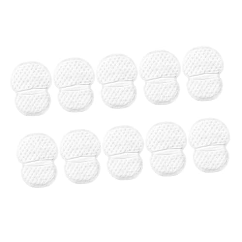 FOMIYES 10stücke Pack Achselschweißpads Achselschweißaufkleber Für Sommer Schweißpads Zur Achselnaßigkeitsvermeidung Atmungsaktive Achselschweißabsorbierende Pads Für Männer Und von FOMIYES