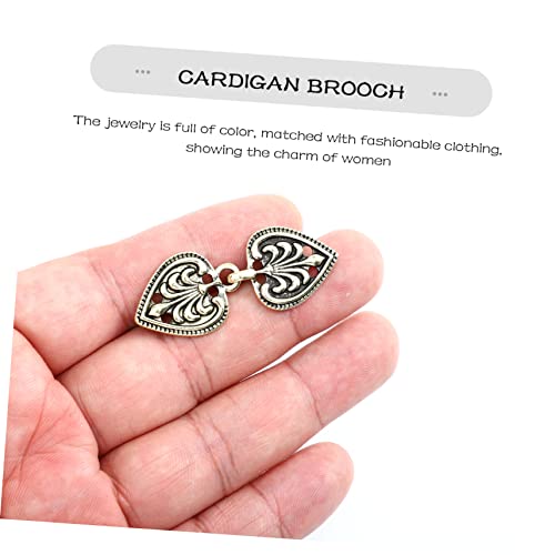 FOMIYES 11 Stück Retro Cardigan Broschen Clip Teiliges Metalllegierung Blumenmuster Eleganter Schal und Pulloverclip für Damen Einfach Anzubringen Vielseitig für Strickjacken Schals und von FOMIYES