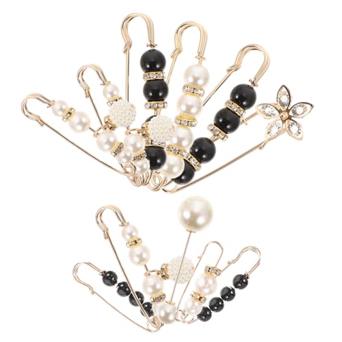 FOMIYES 11 Stück Teiliges Perlen Broschen Sicherheitsnadeln zum Taillen Engermachen Modische Kleid und Hosen Clip Accessoires für Damen Vielseitig für Röcke Pullover Schals und Hüte FOMIYES 11 Stück Teiliges Perlen Broschen Sicherheitsnadeln zum Taillen Engermachen Modische Kleid und Hosen Clip Accessoires für Damen Vielseitig für Röcke Pullover Schals und Hüte von FOMIYES