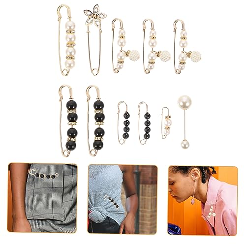 FOMIYES 11stücke Perlenbrosche Für Damenkleidung Sicherheitsbrosche Zum Festziehen Von Hosen Und Röcken Brosche Für Pullover Und Schals Clip Zum Verändern Grate Für Schutz Der FOMIYES 11stücke Perlenbrosche Für Damenkleidung Sicherheitsbrosche Zum Festziehen Von Hosen Und Röcken Brosche Für Pullover Und Schals Clip Zum Verändern Grate Für Schutz Der von FOMIYES
