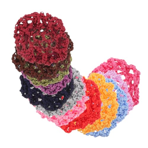 FOMIYES 12stücke Elastische Mesh Dutt-abdeckungen Für Mädchen Frauen Ballett Tanzen Skating Hand Schaufensterpuppe Schutz Pflege Netz Dutt-halter von FOMIYES