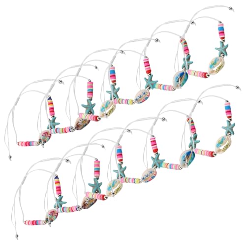 FOMIYES 12 Stück Perlenarmbänder für den Strand -Armband Party Strandarmbänder Perlen Fußkettchen Armbänder sommerliches Strandarmband Perlenarmband Hülse FOMIYES 12 Stück Perlenarmbänder für den Strand -Armband Party Strandarmbänder Perlen Fußkettchen Armbänder sommerliches Strandarmband Perlenarmband Hülse von FOMIYES