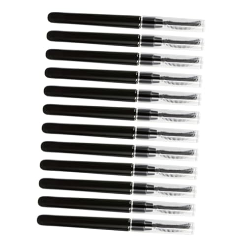 FOMIYES 12 Stück Teiliges Eyelash Comb aus Weichem Silikon Praktisches Wimpernbürsten tool für Frauen zum Trennen und Formen der Wimpern Mascara Komfortabler Griff Geeignet für Salon und von FOMIYES