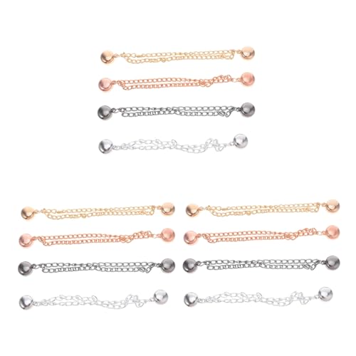 FOMIYES 12 Stück Teiliges Magnetische Kleidungsklammern mit Verstellbaren Starken Magnetverschlüssen und Stabilem Kettendesign für Hosen Hemden und Vielseitige Textilien No Sew Anpassen FOMIYES 12 Stück Teiliges Magnetische Kleidungsklammern mit Verstellbaren Starken Magnetverschlüssen und Stabilem Kettendesign für Hosen Hemden und Vielseitige Textilien No Sew Anpassen von FOMIYES