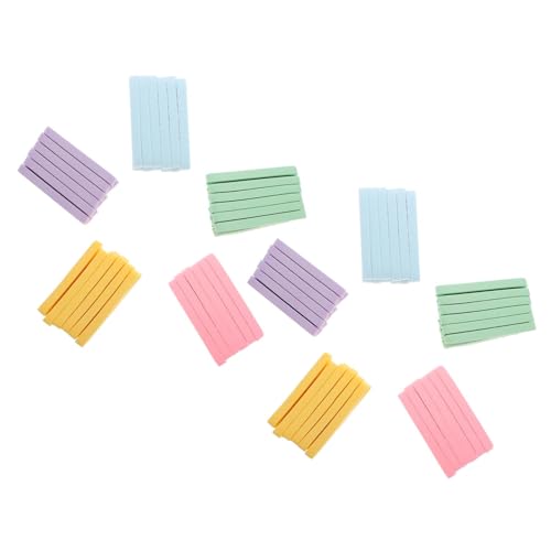 FOMIYES 120 Stück Gesichtsreinigungspads Multifunktionale Make Up Entferner Schwämme für Zufällige Farben Hautfreundlich von FOMIYES
