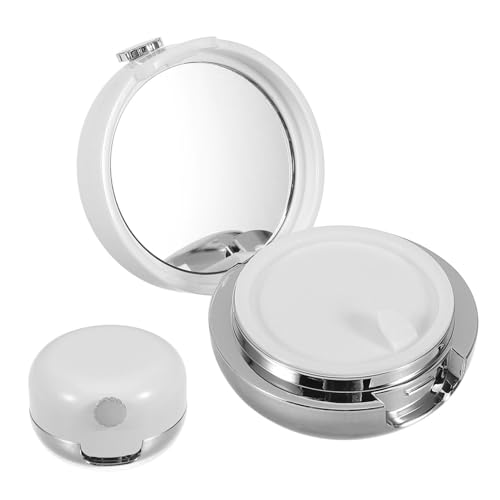 FOMIYES Lippenstifthalter Mit Silikonpinsel Und Spiegel Leere Lippenstiftetuis Aufbewahrungsbox Für Lipgloss Und Lippenpflege Tragbar Für Damen Und Reisen von FOMIYES