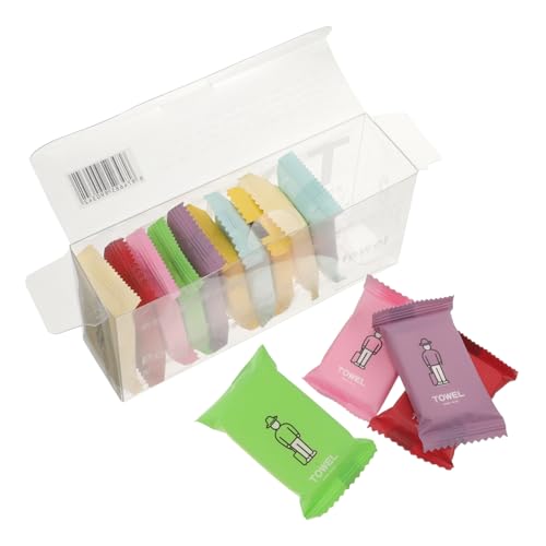 FOMIYES 14stücke Komprimierte Handtücher Einweg Waschlappen Reise Handtuch-gesichtsmaske Camping Kompakt Hautfreundlich Saugfähig von FOMIYES