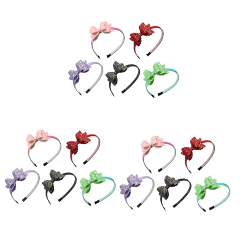 FOMIYES 3er-sets Haarspangen Für Mädchen Kopfbedeckungen Für Kinder Haarbänder Mit Schleife Schickes Stirnband Für Kinderanlässe 5 Stück * 3 FOMIYES 3er-sets Haarspangen Für Mädchen Kopfbedeckungen Für Kinder Haarbänder Mit Schleife Schickes Stirnband Für Kinderanlässe 5 Stück * 3 von FOMIYES