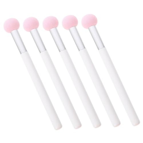 FOMIYES 15 Stk Kleine Pilz kopf bürste kosmetikpinsel makeup brushes flüssiges Make-up Puderapplikator Schwämme Lidschatten Concealer-Applikator Mädchen Foundation Schwamm doppelter Zweck von FOMIYES