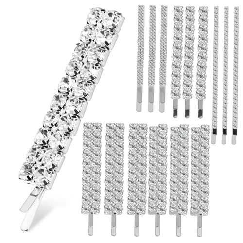 FOMIYES 15stücke Spangen Für Haare Mit Strasssteinen Glitzernd Haarnadeln Mit Strass Haarschmuck Für Frauen Und Hochzeiten von FOMIYES