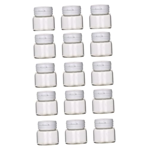 FOMIYES 15 Stücke Einfache Praktische Frauen Reisen Glas Creme Dispenser Flasche Creme Jar Leere Kosmetikbehälter Kosmetik Unterverpackungsflaschen von FOMIYES