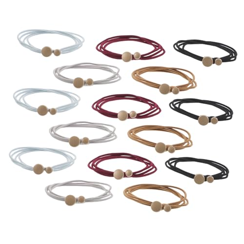 FOMIYES 15 Teiliges Elastische Haarbänder mit Modischen Metallakzenten Dehnbare Ponytail für Dickes und Dünnes Haar Schadensfreie Haargummis für Damen Teens und Mädchen Vielseitige FOMIYES 15 Teiliges Elastische Haarbänder mit Modischen Metallakzenten Dehnbare Ponytail für Dickes und Dünnes Haar Schadensfreie Haargummis für Damen Teens und Mädchen Vielseitige von FOMIYES