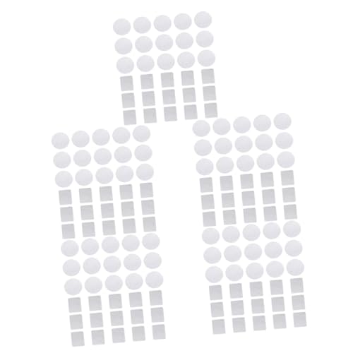 FOMIYES 150 Stk Magnetscheibe Lidschatten Aufkleber Silver Eisen von FOMIYES