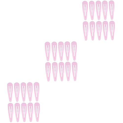 FOMIYES 150 Stück Clips Für Mädchen Die Urlaubs-Clips Machen Rosa Haarspange Einfach Und Ohne Party-Pins Hochzeit Babydoll-Klammern Dekorative von FOMIYES