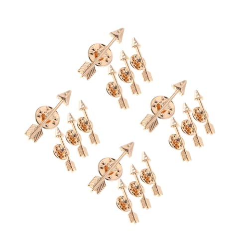 FOMIYES 16 Stck. Teiliges Broschen Pfeildesign Zinklegierung Langlebige Glänzende Anstecknadeln mit Lebendigen Farben Vielseitig als Kleidungsklammer Corsage oder Schalclip für Damen von FOMIYES