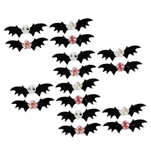 FOMIYES 16st Halloween-clip Haarschmuck Haar Klammern Dekorative Halloween-haarnadel Halloween-haarnadel-requisiten Halloween-party-kopfschmuck Haarspange Halloween Seitenclip Land Cool von FOMIYES