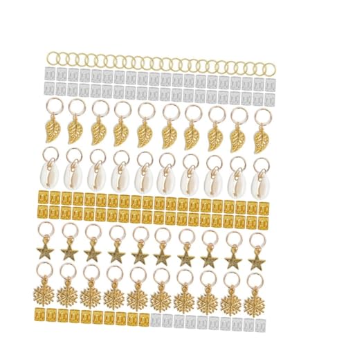 FOMIYES 164 Stück Teiliges Dreadlocks aus Metall Leichte Haarmanschetten Kreative Haarrohre für Zöpfe und Strähnen Modisches Haarschmuck Individuellen Haarverzierung Langlebig und von FOMIYES