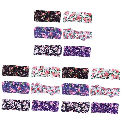 FOMIYES 18 Stk Kinder-bogen-stirnband Bedrucktes Blumen-bandana-baby-haar-accessoires Haarbänder Haarspange Kinder Haarband Kleinkind Europäisch Und Amerikanisch Haarschmuck von FOMIYES