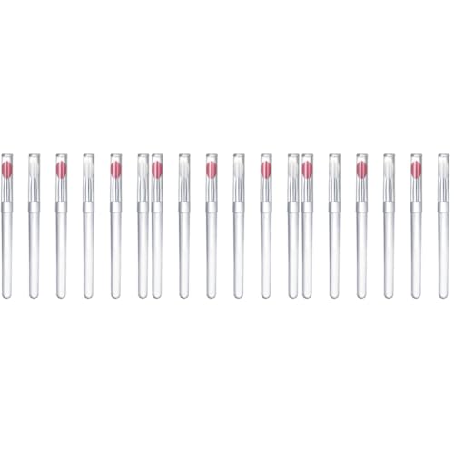 FOMIYES 18 Stk Lippenpinsel aus Silikon mit Deckel für Lippenbalsam Multifunktionsbürste Make-up Pinsel kosmetikpinsel lidschatten Lippenapplikatoren Pinsel für Make-up von FOMIYES