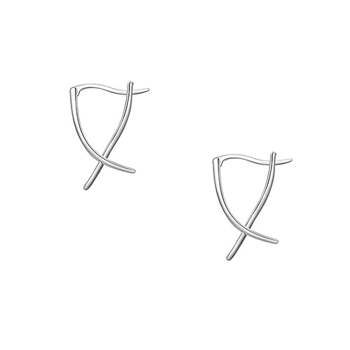 FOMIYES 1Paar Damen Ohrringe Ohrringe Modischer Schmuck für Frauen Langlebig Rostfrei Leicht für Partys Hochzeiten Besondere Anlässe Perfektes von FOMIYES