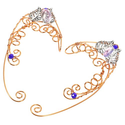 FOMIYES Feen Ohrmanschetten Für Frauen Und Mädchen Modische Ohrclips Aus Hochwertigem Material Für Festivals Und Cosplay-kostüme Angenehm Zu Tragen Und Langlebig von FOMIYES